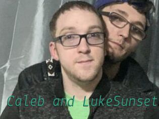 Caleb_and_LukeSunset