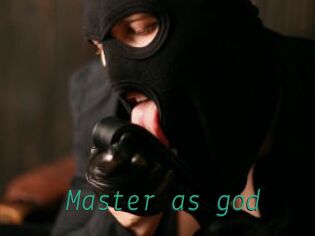 Master_as_god